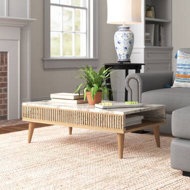 Wayfair coffee table deals grey